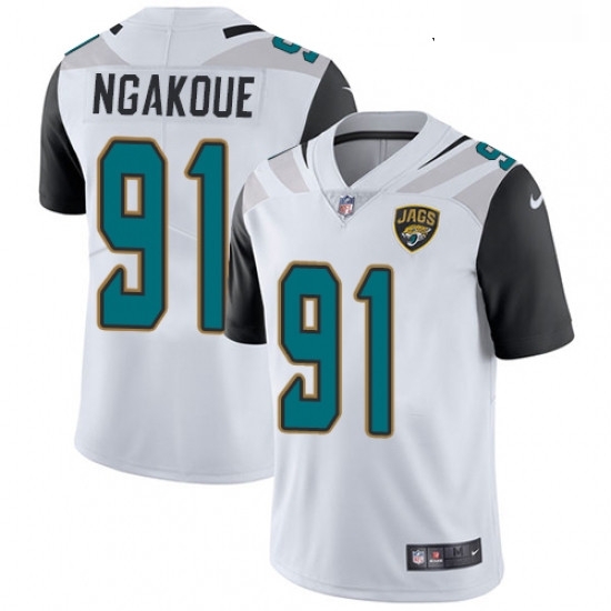 Youth Nike Jacksonville Jaguars 91 Yannick Ngakoue White Vapor Untouchable Limited Player NFL Jersey Youth Nike Jacksonville Jaguars 91 Yannick Ngakoue White Vapor Untouchable Limited Player NFL Jersey