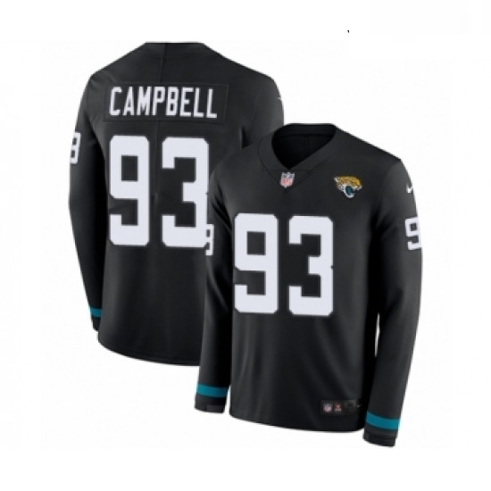Youth Nike Jacksonville Jaguars 93 Calais Campbell Limited Black Therma Long Sleeve NFL Jersey Youth Nike Jacksonville Jaguars 93 Calais Campbell Limited Black Therma Long Sleeve NFL Jersey