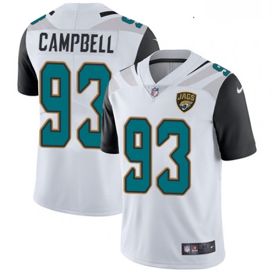 Youth Nike Jacksonville Jaguars 93 Calais Campbell White Vapor Untouchable Limited Player NFL Jersey Youth Nike Jacksonville Jaguars 93 Calais Campbell White Vapor Untouchable Limited Player NFL Jersey