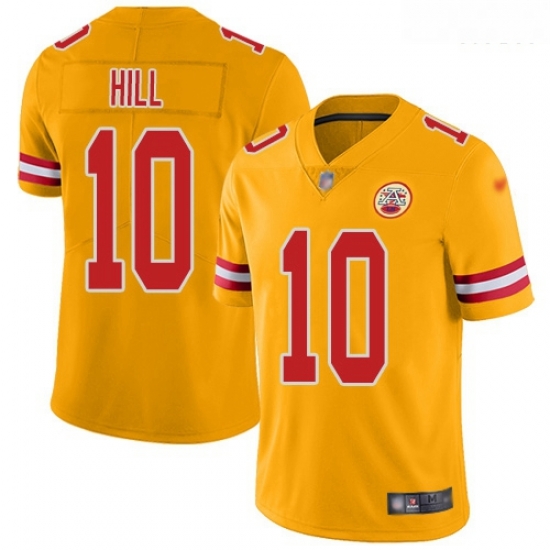 Chiefs 10 Tyreek Hill Gold Men Stitched Football Limited Inverted Legend Jersey Chiefs 10 Tyreek Hill Gold Men Stitched Football Limited Inverted Legend Jersey