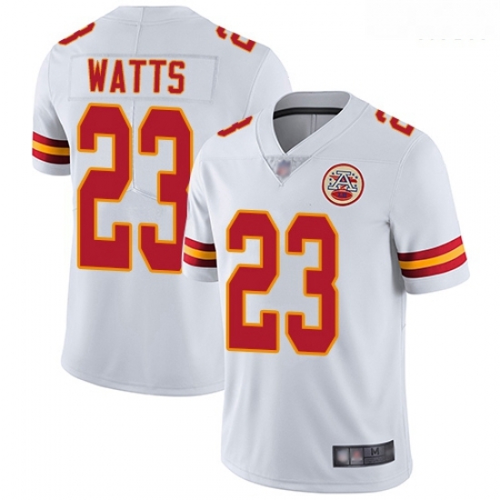 Chiefs 23 Armani Watts White Men Stitched Football Vapor Untouchable Limited Jersey Chiefs 23 Armani Watts White Men Stitched Football Vapor Untouchable Limited Jersey