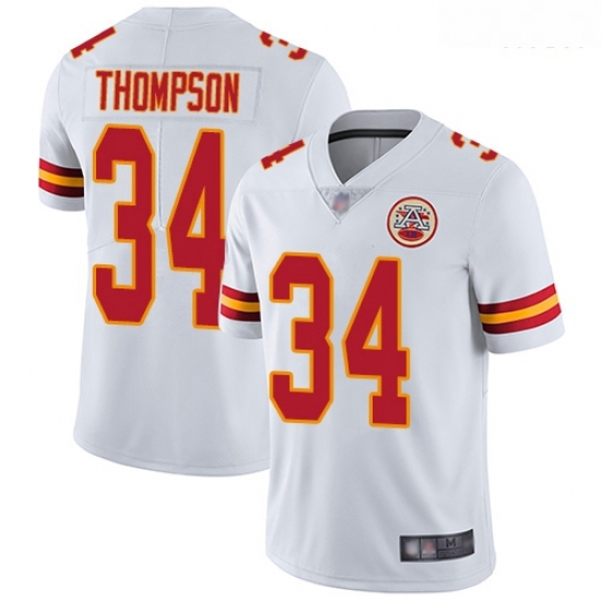 Chiefs 34 Darwin Thompson White Men Stitched Football Vapor Untouchable Limited Jersey Chiefs 34 Darwin Thompson White Men Stitched Football Vapor Untouchable Limited Jersey