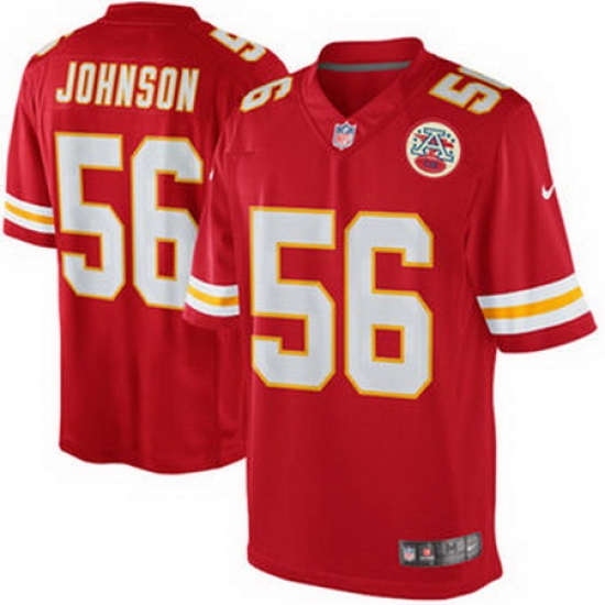 Derrick Johnson Kansas City Chiefs Nike Team Color Limited Jersey Red Derrick Johnson Kansas City Chiefs Nike Team Color Limited Jersey Red