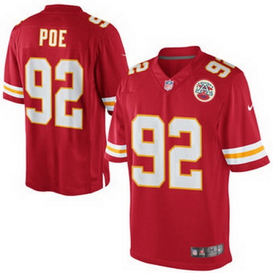 Dontari Poe Kansas City Chiefs Nike Team Color Limited Jersey Red Dontari Poe Kansas City Chiefs Nike Team Color Limited Jersey Red