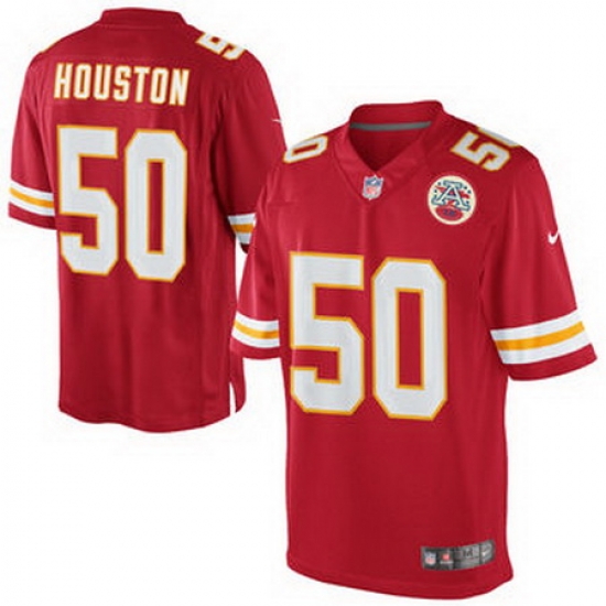Justin Houston Kansas City Chiefs Nike Team Color Limited Jersey Red Justin Houston Kansas City Chiefs Nike Team Color Limited Jersey Red