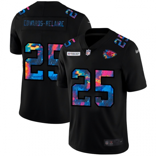 Kansas City Chiefs 25 Clyde Edwards Helaire Men Nike Multi Color Black 2020 NFL Crucial Catch Vapor Untouchable Limited Jersey Kansas City Chiefs 25 Clyde Edwards Helaire Men Nike Multi Color Black 2020 NFL Crucial Catch Vapor Untouchable Limited Jersey