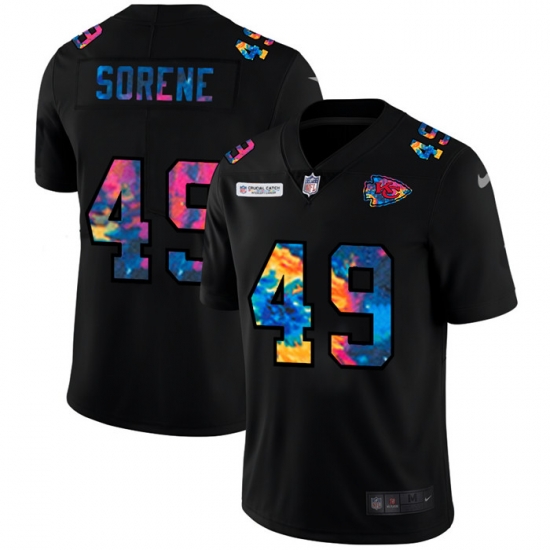 Kansas City Chiefs 49 Daniel Sorensen Men Nike Multi Color Black 2020 NFL Crucial Catch Vapor Untouchable Limited Jersey Kansas City Chiefs 49 Daniel Sorensen Men Nike Multi Color Black 2020 NFL Crucial Catch Vapor Untouchable Limited Jersey