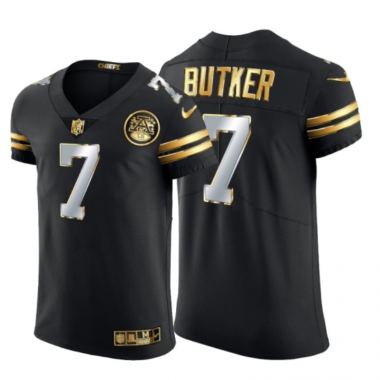 Kansas City Chiefs 7 Harrison Butker Men Nike Black Edition Vapor Untouchable Elite NFL Jersey Kansas City Chiefs 7 Harrison Butker Men Nike Black Edition Vapor Untouchable Elite NFL Jersey
