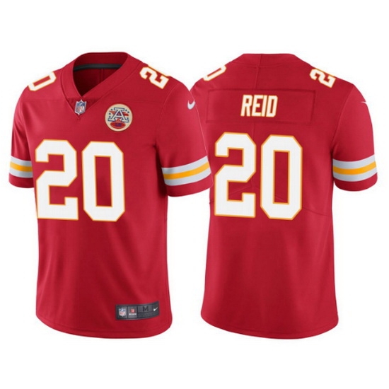 Men Kansas City Chiefs 20 Justin Reid Red Vapor Untouchable Limited Stitched Football jersey Men Kansas City Chiefs 20 Justin Reid Red Vapor Untouchable Limited Stitched Football jersey