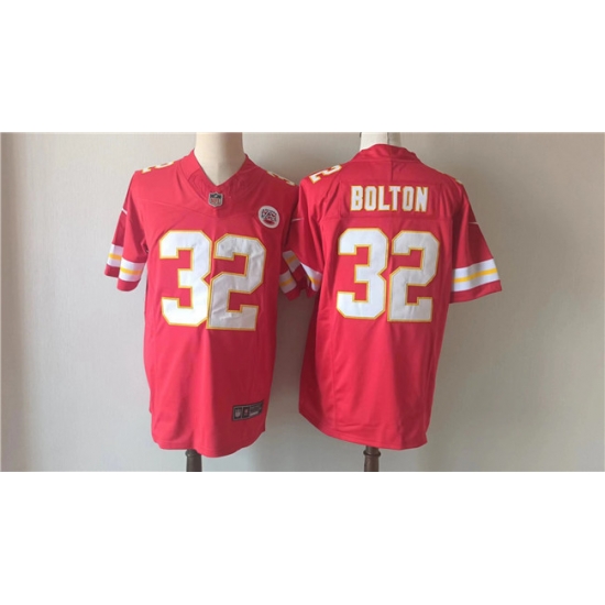 Men Kansas City Chiefs 32 Nick Bolton Red 2023 F U S E Vapor Untouchable Limited Stitched Jersey Men Kansas City Chiefs 32 Nick Bolton Red 2023 F U S E Vapor Untouchable Limited Stitched Jersey
