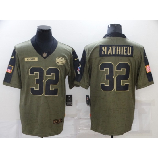 Men Kansas City Chiefs #32 Tyrann Mathieu 2021 Salute To Service Limited Jersey Men Kansas City Chiefs #32 Tyrann Mathieu 2021 Salute To Service Limited Jersey