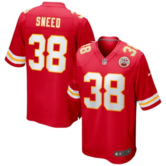 Men Kansas City Chiefs 38 L 27Jarius Sneed Red Stitched Game Jersey Men Kansas City Chiefs 38 L 27Jarius Sneed Red Stitched Game Jersey