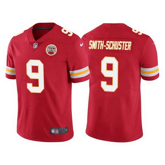 Men Kansas City Chiefs 9 JuJu Smith Schuster Vapor Untouchable Red Limited Stitched Football jersey Men Kansas City Chiefs 9 JuJu Smith Schuster Vapor Untouchable Red Limited Stitched Football jersey