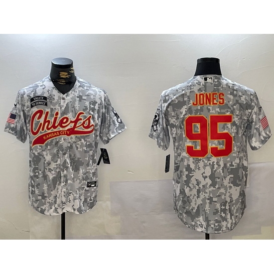 Men Kansas City Chiefs 95 Chris Jones 2024 Arctic Camo Salute To Service Stitched Baseball Jersey 3 Men Kansas City Chiefs 95 Chris Jones 2024 Arctic Camo Salute To Service Stitched Baseball Jersey 3