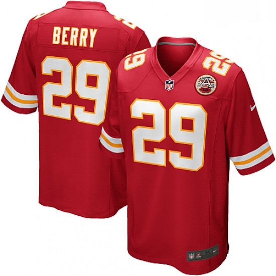 Men Nike Kansas City Chiefs 29 Eric Berry Game Red Team Color NFL Jersey Men Nike Kansas City Chiefs 29 Eric Berry Game Red Team Color NFL Jersey