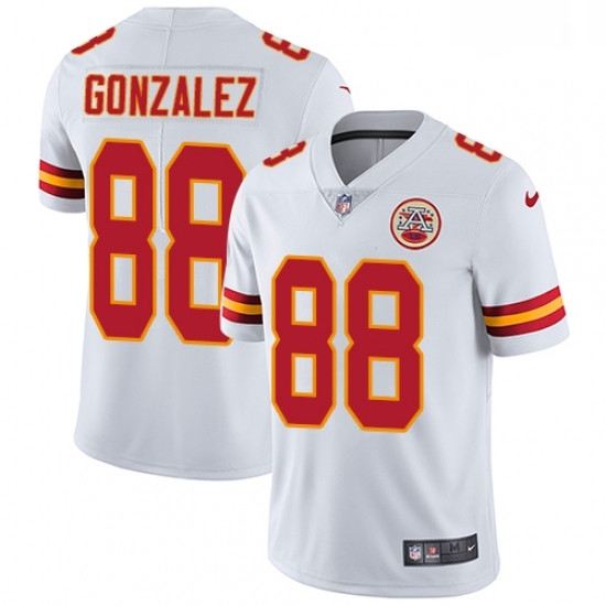 Men Nike Kansas City Chiefs 88 Tony Gonzalez White Vapor Untouchable Limited Player NFL Jersey Men Nike Kansas City Chiefs 88 Tony Gonzalez White Vapor Untouchable Limited Player NFL Jersey