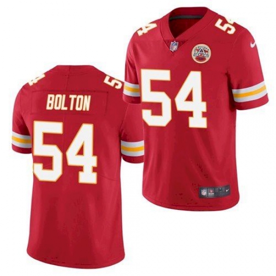 Men Nike Kansas City Chiefs Nick Bolton 54 Red Limited Football Jersey Men Nike Kansas City Chiefs Nick Bolton 54 Red Limited Football Jersey