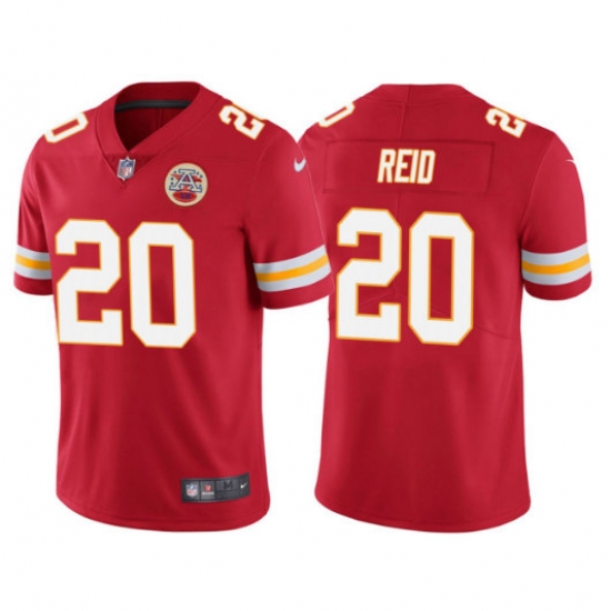 Men's Kansas City Chiefs #20 Justin Reid Red Vapor Untouchable Limited Stitched Jersey Men's Kansas City Chiefs #20 Justin Reid Red Vapor Untouchable Limited Stitched Jersey