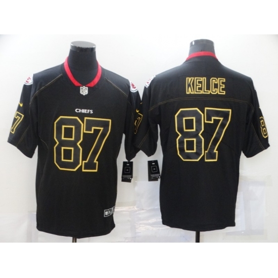 Men's Kansas City Chiefs #87 Travis Kelce Black Gold Nike Limited Jersey Men's Kansas City Chiefs #87 Travis Kelce Black Gold Nike Limited Jersey