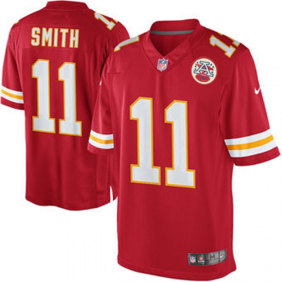 Mens Kansas City Chiefs Alex Smith Nike Red Team Color Limited Jersey Mens Kansas City Chiefs Alex Smith Nike Red Team Color Limited Jersey
