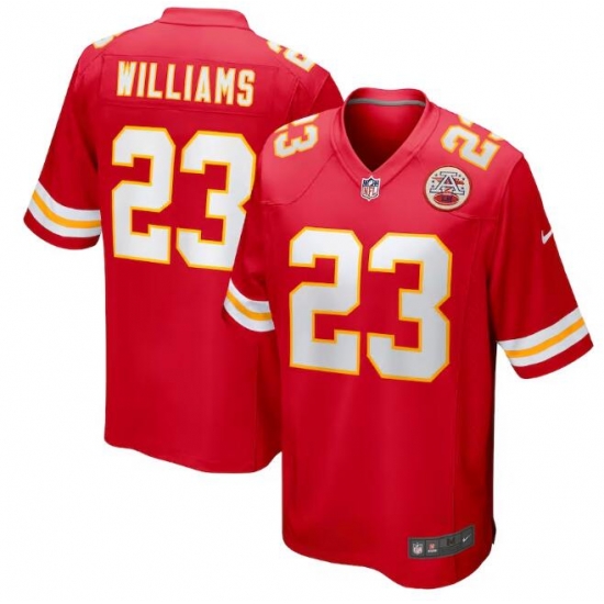 Men's Nike Kansas City Chiefs Joshua Williams #23 Red Stitched NFL Jersey Men's Nike Kansas City Chiefs Joshua Williams #23 Red Stitched NFL Jersey