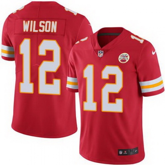 Nike Chiefs #12 Albert Wilson Red Team Color Mens Stitched NFL Vapor Untouchable Limited Jersey Nike Chiefs #12 Albert Wilson Red Team Color Mens Stitched NFL Vapor Untouchable Limited Jersey