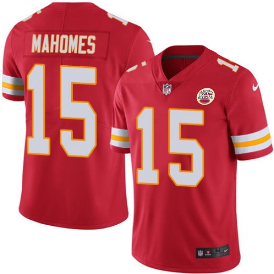 Nike Chiefs #15 Patrick Mahomes Red Team Color Mens Stitched NFL Vapor Untouchable Limited Jersey Nike Chiefs #15 Patrick Mahomes Red Team Color Mens Stitched NFL Vapor Untouchable Limited Jersey