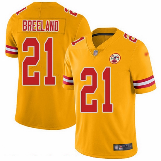 Nike Chiefs 21 Bashaud Breeland Gold Men Stitched NFL Limited Inverted Legend Jersey Nike Chiefs 21 Bashaud Breeland Gold Men Stitched NFL Limited Inverted Legend Jersey