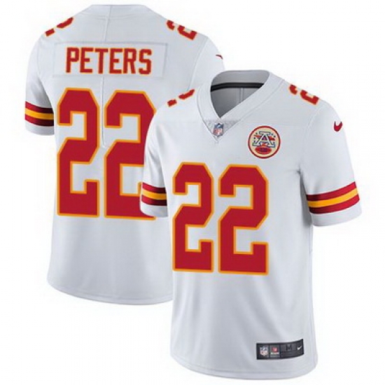 Nike Chiefs #22 Marcus Peters White Mens Stitched NFL Vapor Untouchable Limited Jersey Nike Chiefs #22 Marcus Peters White Mens Stitched NFL Vapor Untouchable Limited Jersey