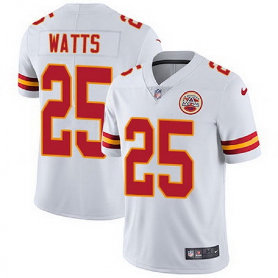 Nike Chiefs #25 Armani Watts White Mens Stitched NFL Vapor Untouchable Limited Jersey Nike Chiefs #25 Armani Watts White Mens Stitched NFL Vapor Untouchable Limited Jersey