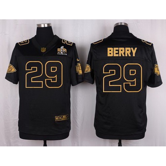 Nike Chiefs #29 Eric Berry Black Mens Stitched NFL Elite Pro Line Gold Collection Jersey Nike Chiefs #29 Eric Berry Black Mens Stitched NFL Elite Pro Line Gold Collection Jersey