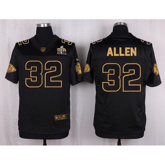 Nike Chiefs #32 Marcus Allen Black Mens Stitched NFL Elite Pro Line Gold Collection Jersey Nike Chiefs #32 Marcus Allen Black Mens Stitched NFL Elite Pro Line Gold Collection Jersey