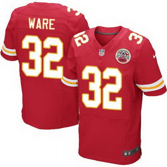 Nike Chiefs #32 Spencer Ware Red Team Color Mens Stitched NFL Elite Jersey Nike Chiefs #32 Spencer Ware Red Team Color Mens Stitched NFL Elite Jersey