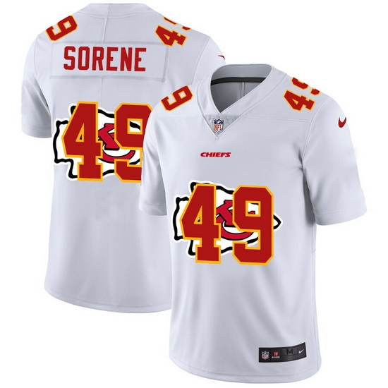 Nike Chiefs 49 Daniel Sorensen White Shadow Logo Limited Jersey Nike Chiefs 49 Daniel Sorensen White Shadow Logo Limited Jersey