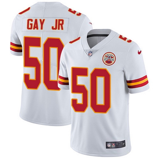 Nike Chiefs 50 Willie Gay Jr White Men Stitched NFL Vapor Untouchable Limited Jersey Nike Chiefs 50 Willie Gay Jr White Men Stitched NFL Vapor Untouchable Limited Jersey