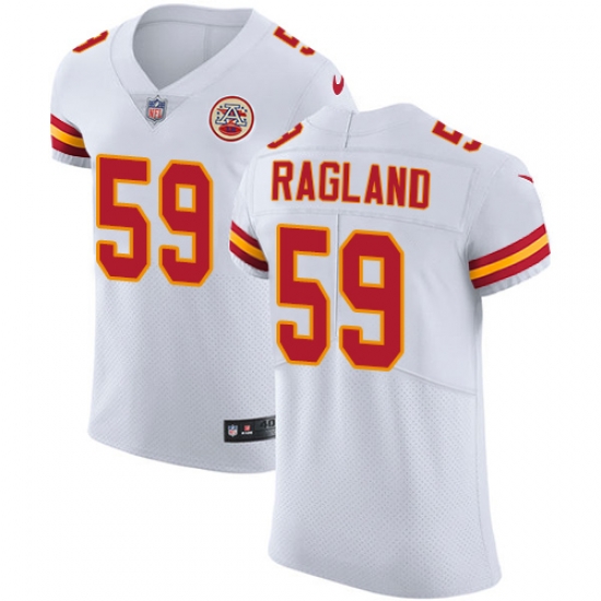 Nike Chiefs #59 Reggie Ragland White Mens Stitched NFL Vapor Untouchable Elite Jersey Nike Chiefs #59 Reggie Ragland White Mens Stitched NFL Vapor Untouchable Elite Jersey