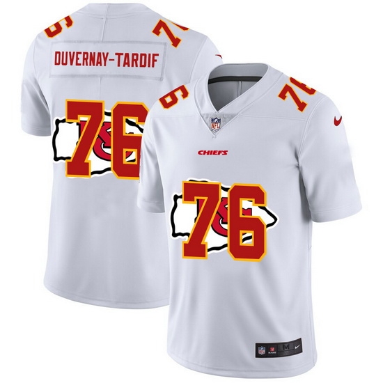 Nike Chiefs 76 Laurent Duvernay Tardif White Shadow Logo Limited Jersey Nike Chiefs 76 Laurent Duvernay Tardif White Shadow Logo Limited Jersey