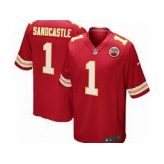 Nike Kansas City Chiefs 1 Leon Sandcastle Red Game NFL Jersey Nike Kansas City Chiefs 1 Leon Sandcastle Red Game NFL Jersey