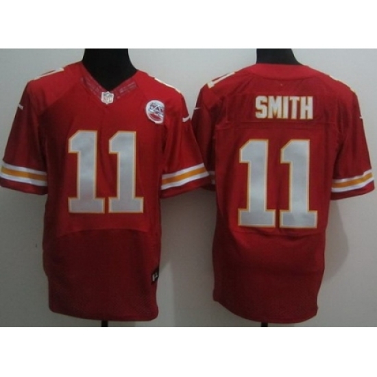 Nike Kansas City Chiefs 11 Alex Smith Red Elite NFL Jersey Nike Kansas City Chiefs 11 Alex Smith Red Elite NFL Jersey