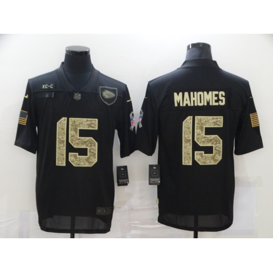 Nike Kansas City Chiefs 15 Patrick Mahomes Black Camo 2020 Salute To Service Limited Jersey Nike Kansas City Chiefs 15 Patrick Mahomes Black Camo 2020 Salute To Service Limited Jersey