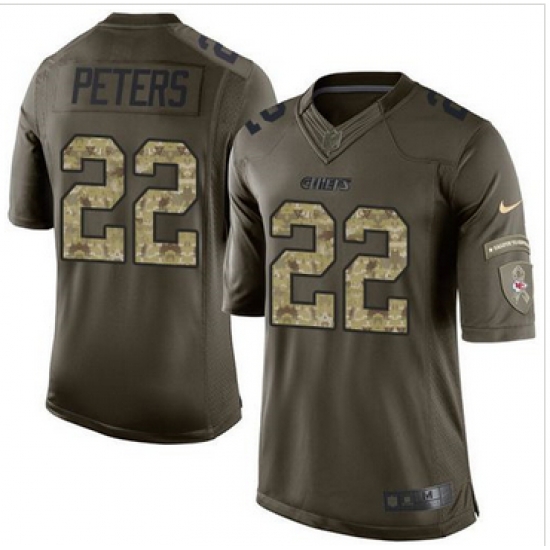 Nike Kansas City Chiefs #22 Marcus Peters Green Men 27s Stitched NFL Limited Salute to Service Jersey Nike Kansas City Chiefs #22 Marcus Peters Green Men 27s Stitched NFL Limited Salute to Service Jersey