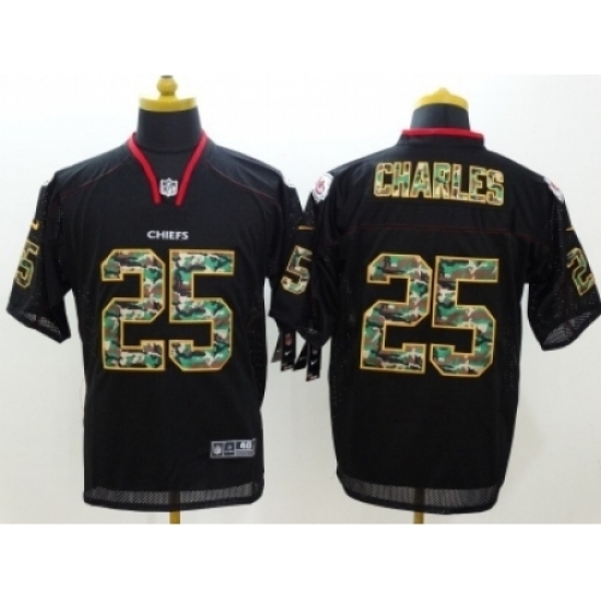 Nike Kansas City Chiefs 25 Jamaal Charles Black Elite Camo Fashion NFL Jersey Nike Kansas City Chiefs 25 Jamaal Charles Black Elite Camo Fashion NFL Jersey