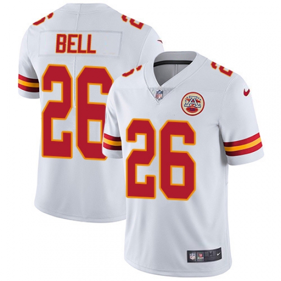 Nike Kansas City Chiefs 26 Le 27Veon Bell White Men Stitched NFL Vapor Untouchable Limited Jersey Nike Kansas City Chiefs 26 Le 27Veon Bell White Men Stitched NFL Vapor Untouchable Limited Jersey