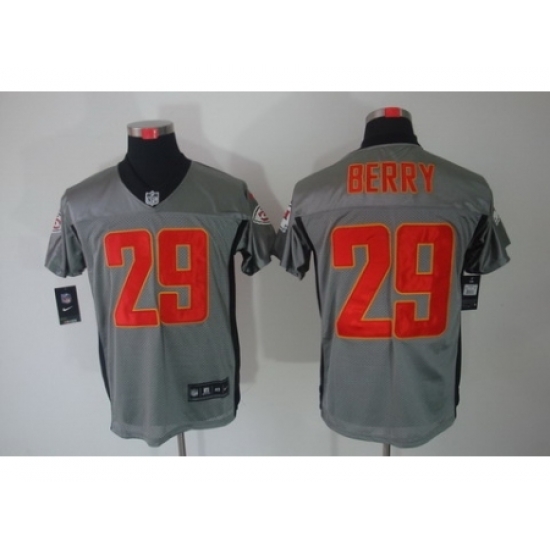 Nike Kansas City Chiefs 29 Eric Berry Grey Elite Shadow NFL Jersey Nike Kansas City Chiefs 29 Eric Berry Grey Elite Shadow NFL Jersey