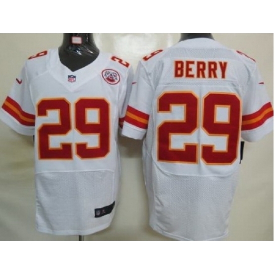 Nike Kansas City Chiefs 29 Eric Berry White Elite NFL Jersey Nike Kansas City Chiefs 29 Eric Berry White Elite NFL Jersey