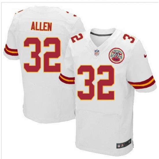 Nike Kansas City Chiefs #32 Marcus Allen White Men 27s Stitched NFL Elite Jersey Nike Kansas City Chiefs #32 Marcus Allen White Men 27s Stitched NFL Elite Jersey