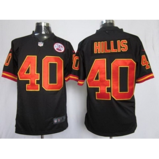 Nike Kansas City Chiefs 40 Peyton Hillis Black Game NFL Jersey Nike Kansas City Chiefs 40 Peyton Hillis Black Game NFL Jersey