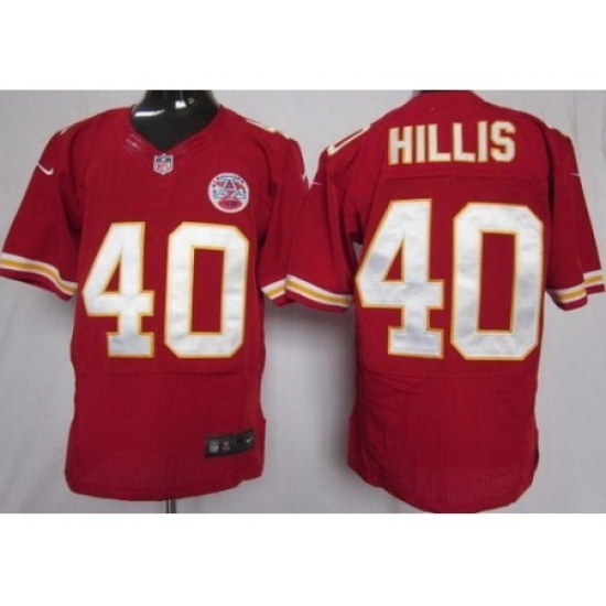 Nike Kansas City Chiefs 40 Peyton Hillis Red Elite NFL Jersey Nike Kansas City Chiefs 40 Peyton Hillis Red Elite NFL Jersey