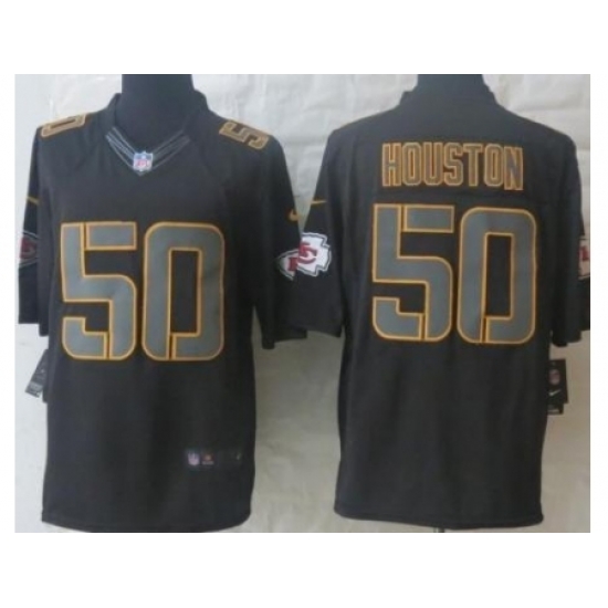 Nike Kansas City Chiefs 50 Justin Houston Black Limited Impact NFL Jersey Nike Kansas City Chiefs 50 Justin Houston Black Limited Impact NFL Jersey