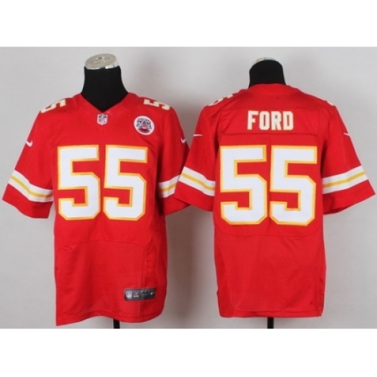 Nike Kansas City Chiefs 55 Dee Ford Red Elite NFL Jersey Nike Kansas City Chiefs 55 Dee Ford Red Elite NFL Jersey